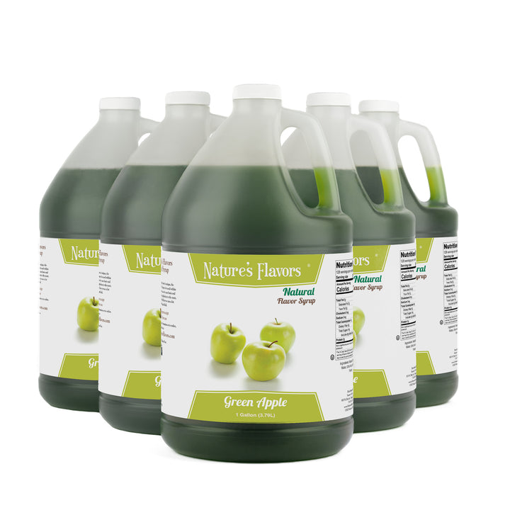 Green Apple Syrup, Natural