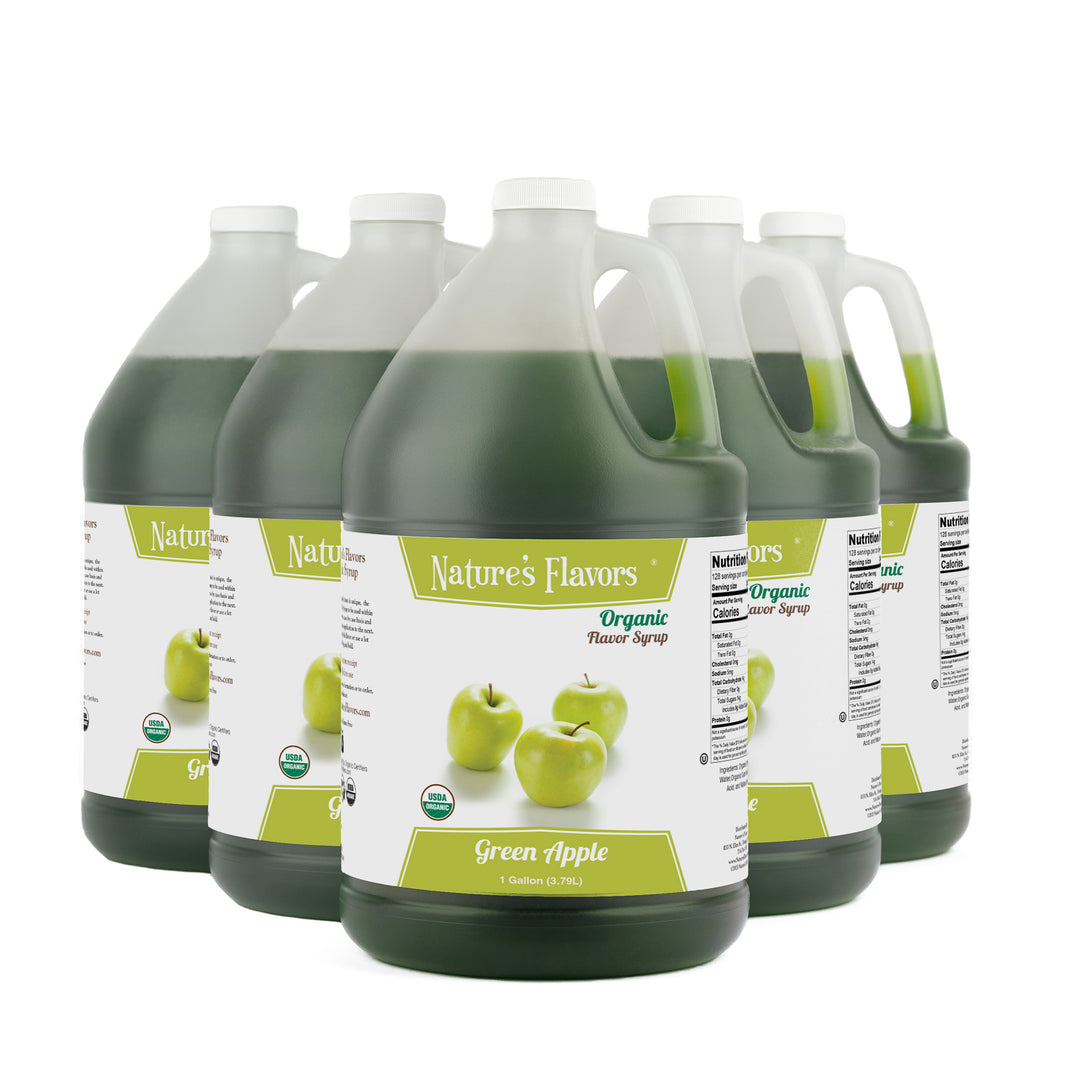 Green Apple Syrup, Organic