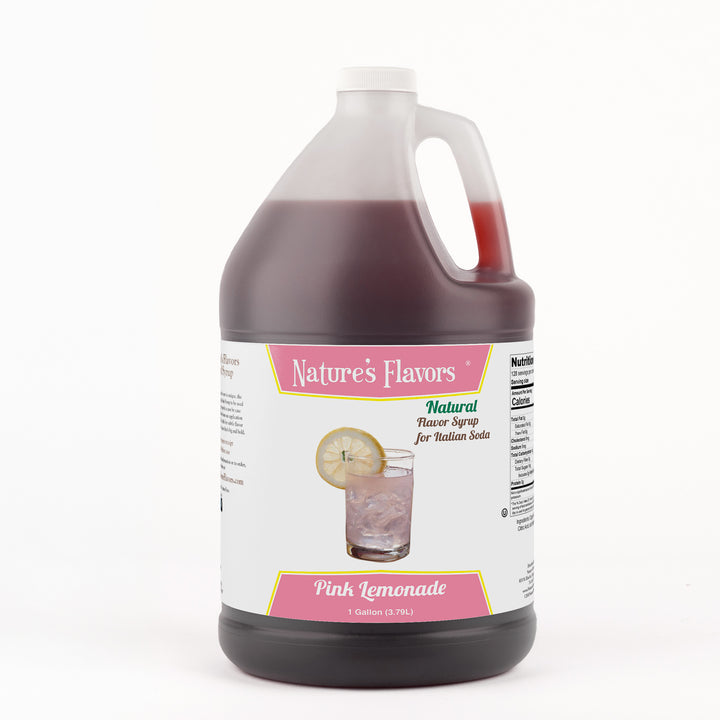 Pink Lemonade Italian Soda Syrup, Natural