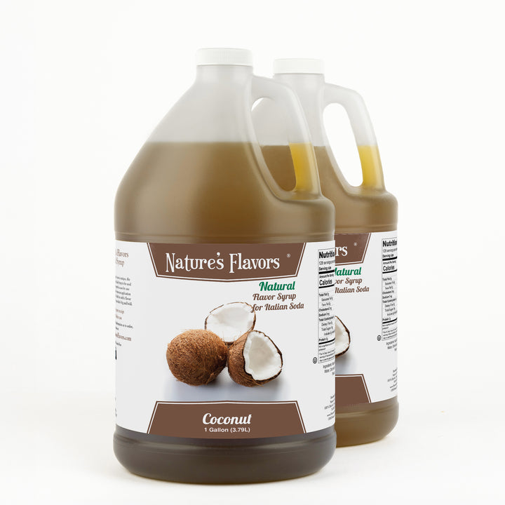 Coconut Italian Soda Syrup, Natural