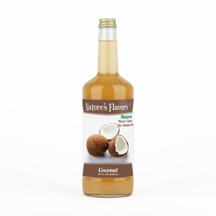 Coconut Italian Soda Syrup, Natural