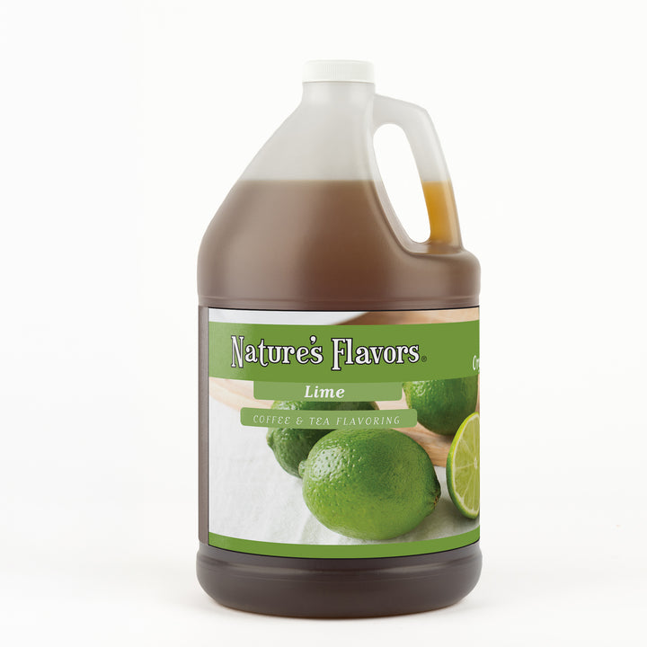 Organic Lime Coffee and Tea Flavor Without Diacetyl