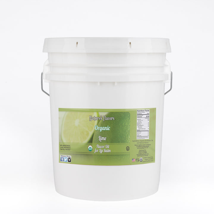 Organic Lime Flavor Oil for Lip Balm