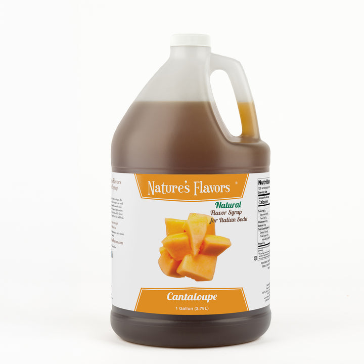 Cantaloupe Italian Soda Syrup, Natural