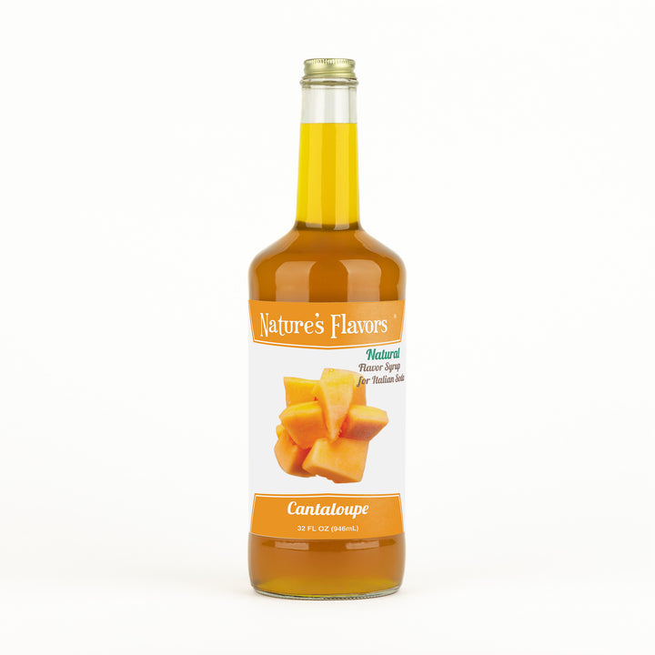 Cantaloupe Italian Soda Syrup, Natural