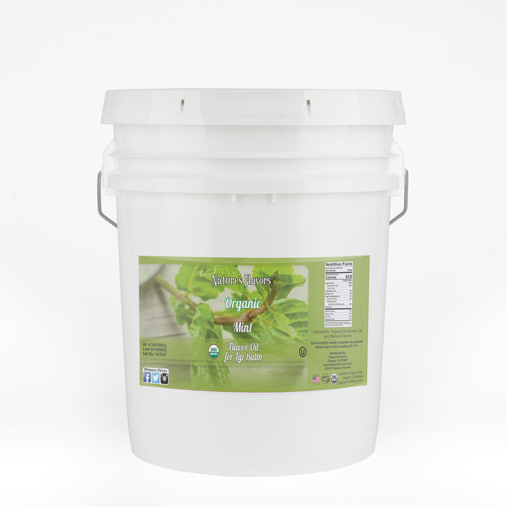 Organic Mint Flavor Oil for Lip Balm