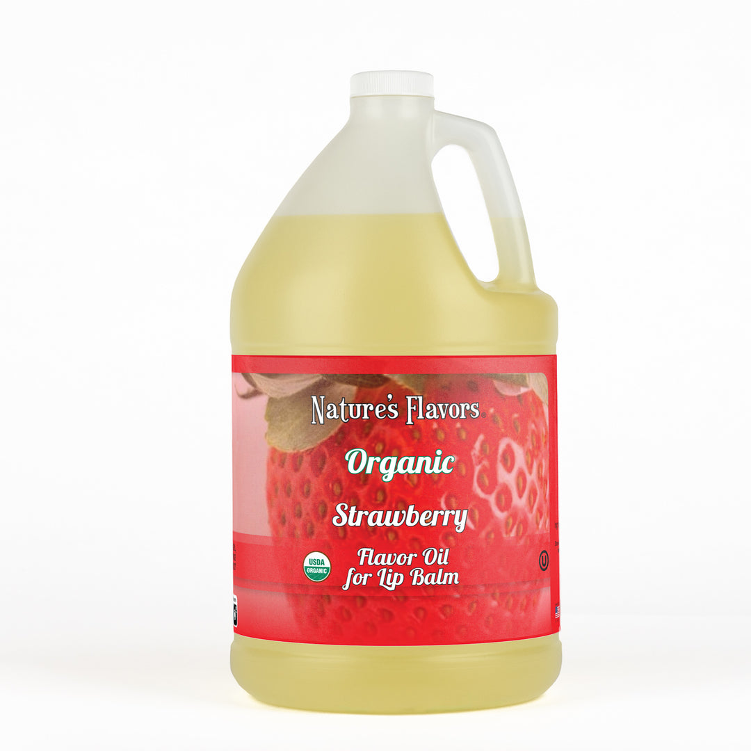 Organic Strawberry Flavor Oil for Lip Balm