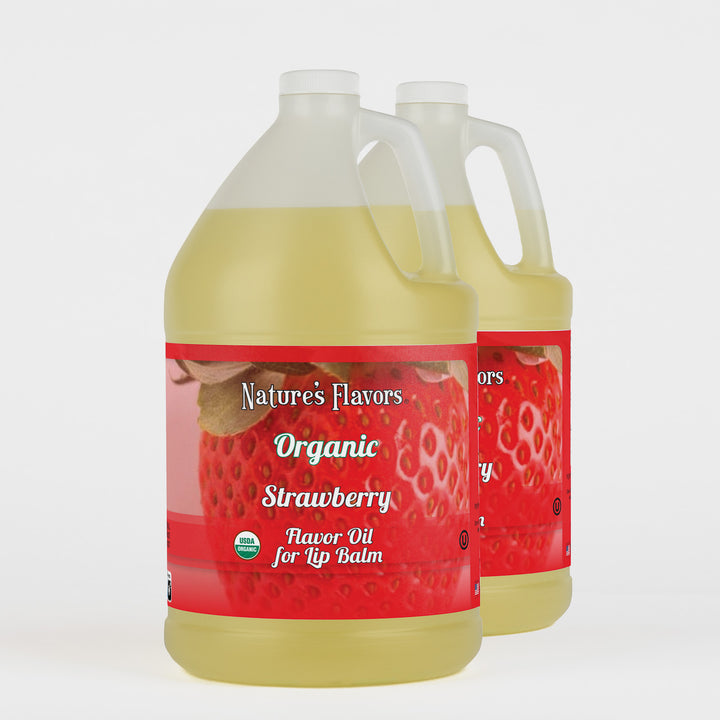 Organic Strawberry Flavor Oil for Lip Balm
