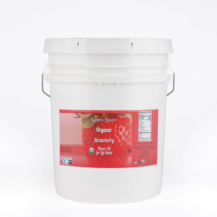 Organic Strawberry Flavor Oil for Lip Balm