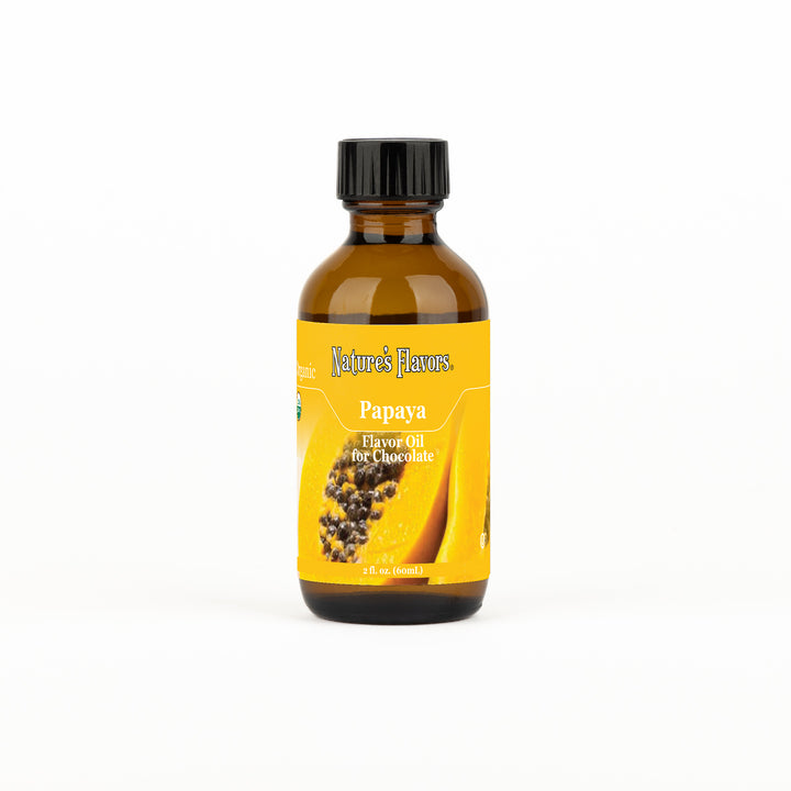 Organic Papaya Flavor Oil For Chocolate