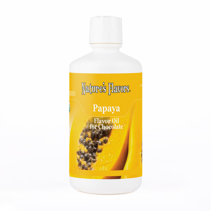 Organic Papaya Flavor Oil For Chocolate