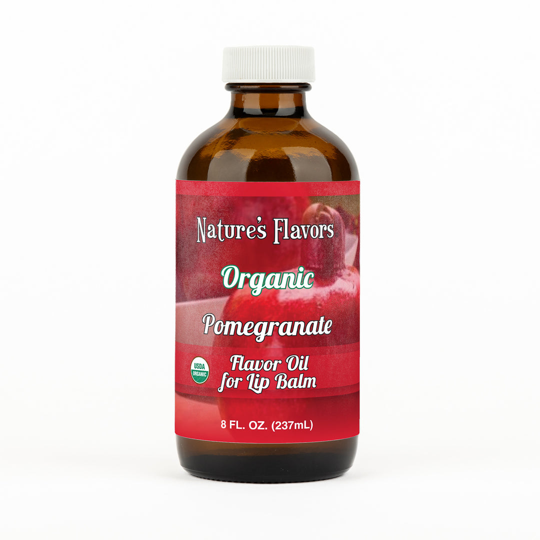 Organic Pomegranate Flavor Oil for Lip Balm