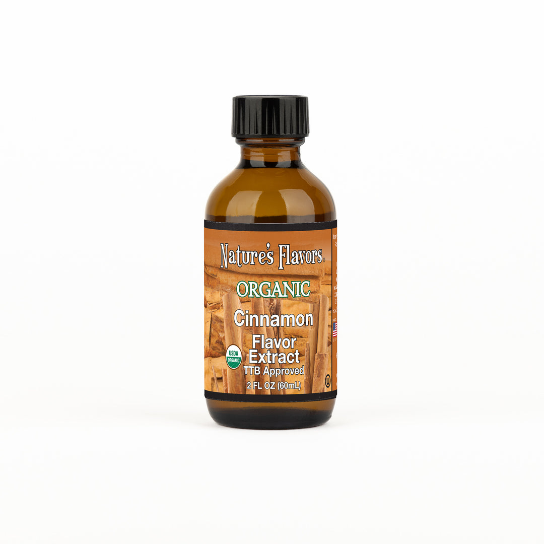 Cinnamon Flavor Extract -Organic - TTB Approved