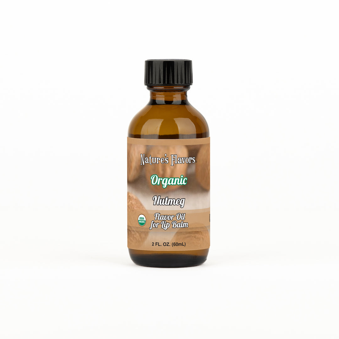 Organic Nutmeg Flavor Oil for Lip Balm