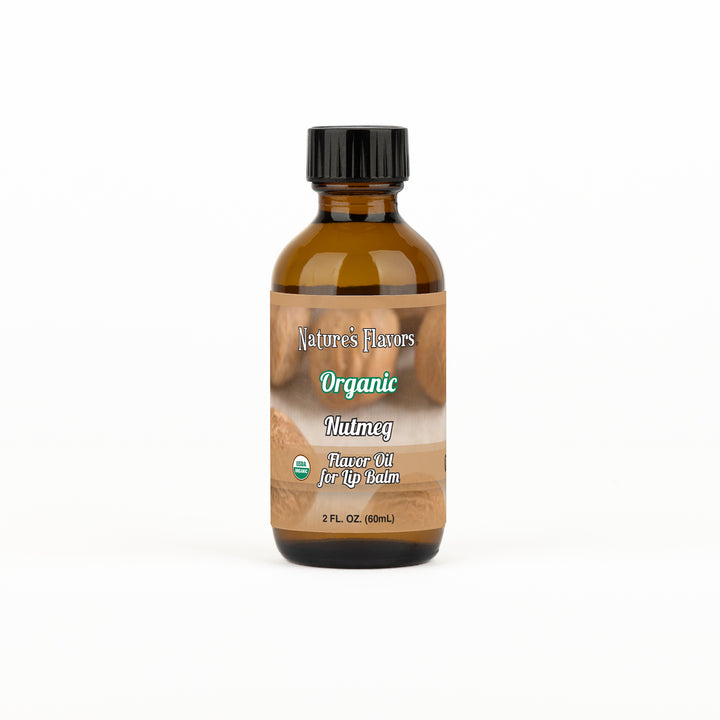Organic Nutmeg Flavor Oil for Lip Balm