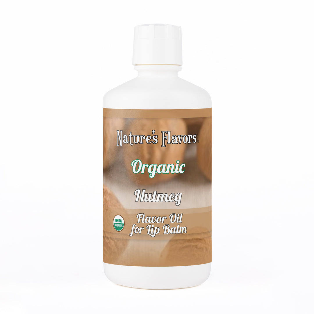 Organic Nutmeg Flavor Oil for Lip Balm