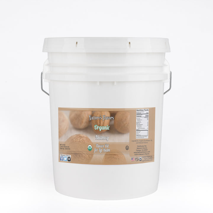 Organic Nutmeg Flavor Oil for Lip Balm