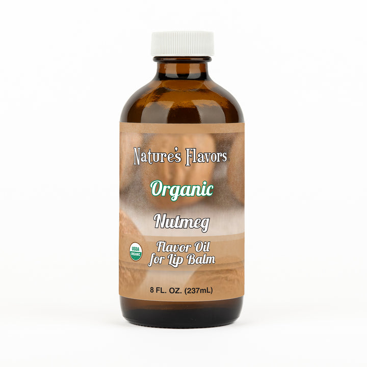 Organic Nutmeg Flavor Oil for Lip Balm