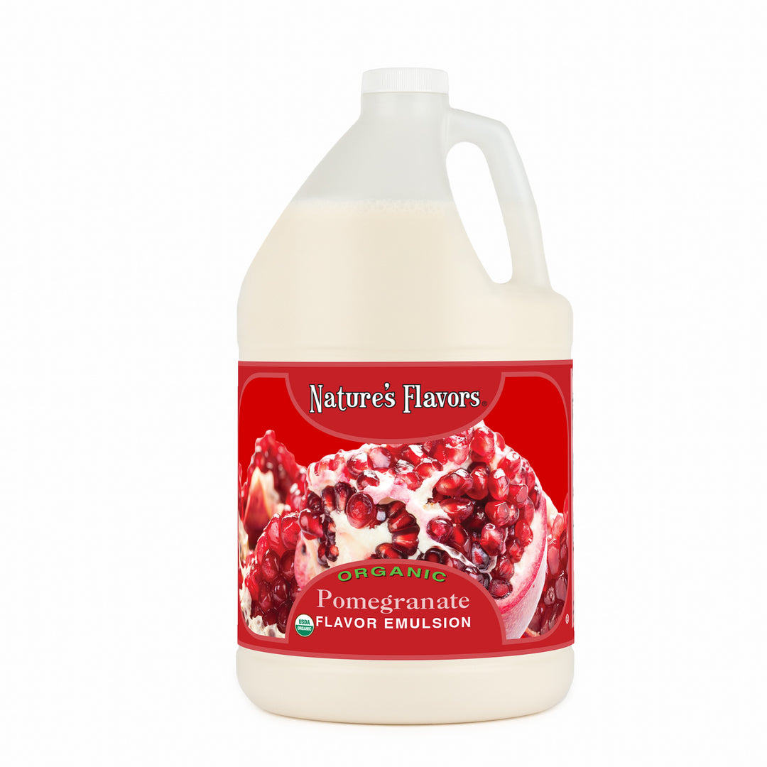 Pomegranate Flavor Emulsion for High Heat Applications, Organic