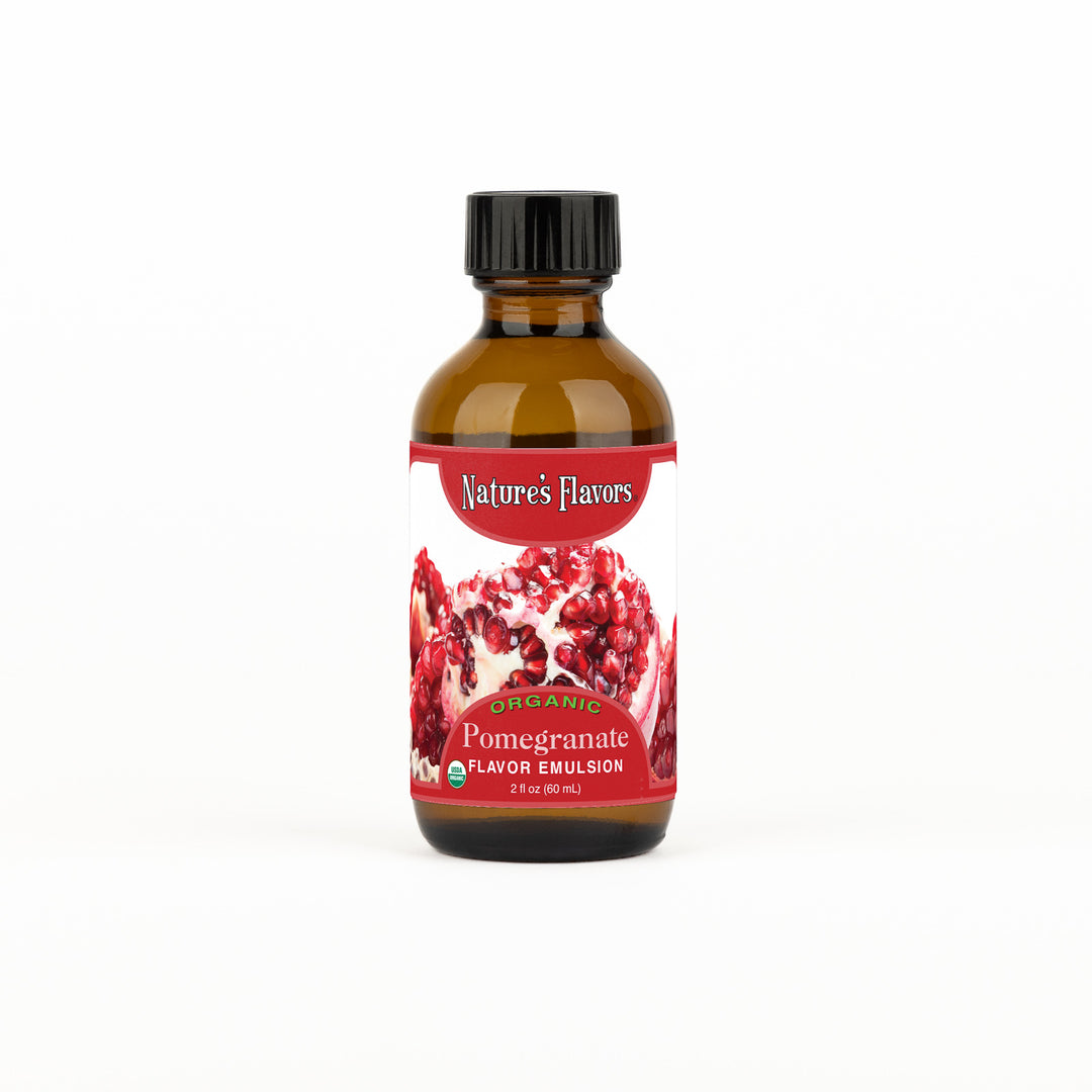 Pomegranate Flavor Emulsion for High Heat Applications, Organic