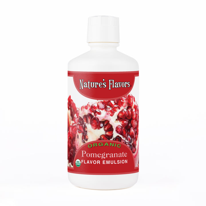 Pomegranate Flavor Emulsion for High Heat Applications, Organic