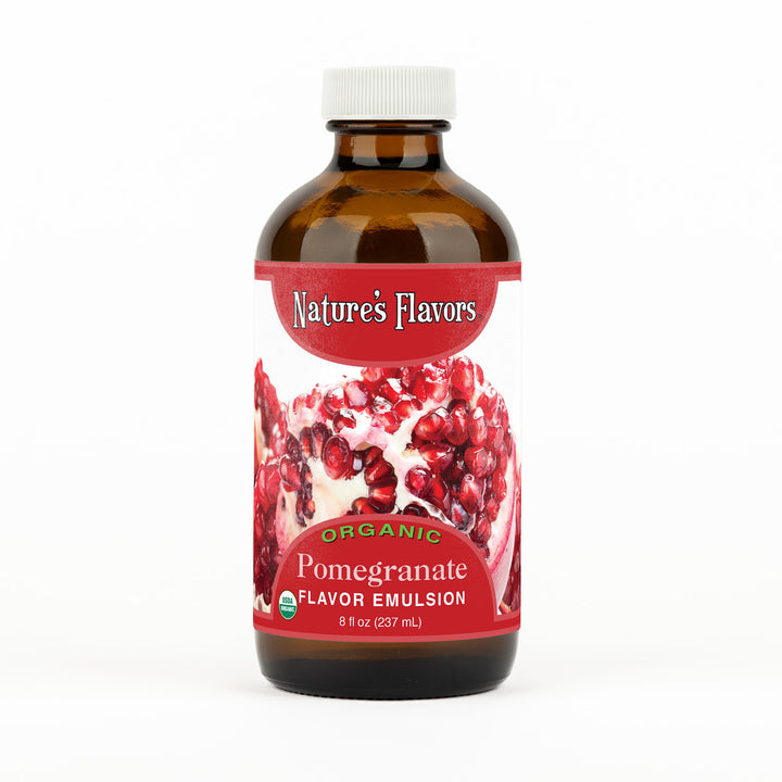 Pomegranate Flavor Emulsion for High Heat Applications, Organic
