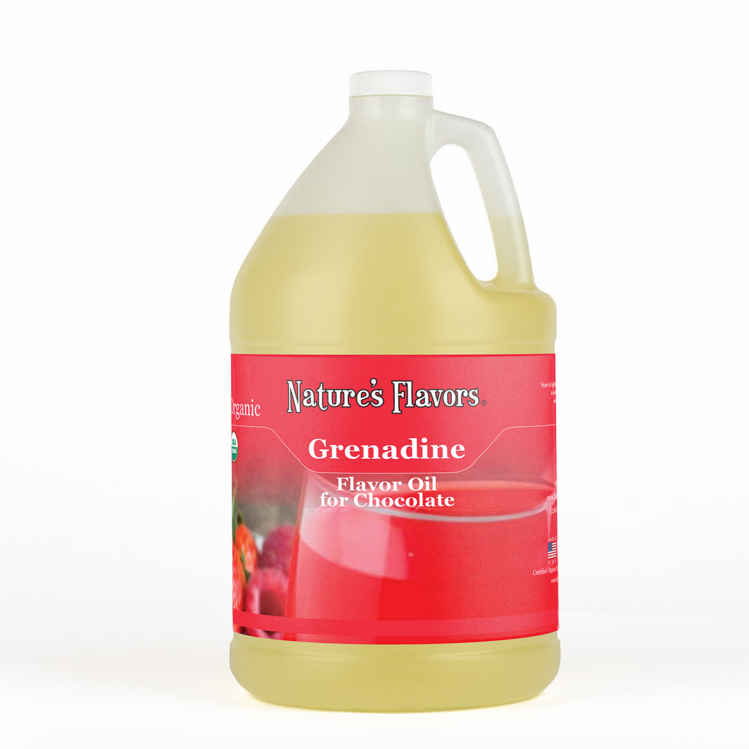 Organic Grenadine Flavor Oil For Chocolate