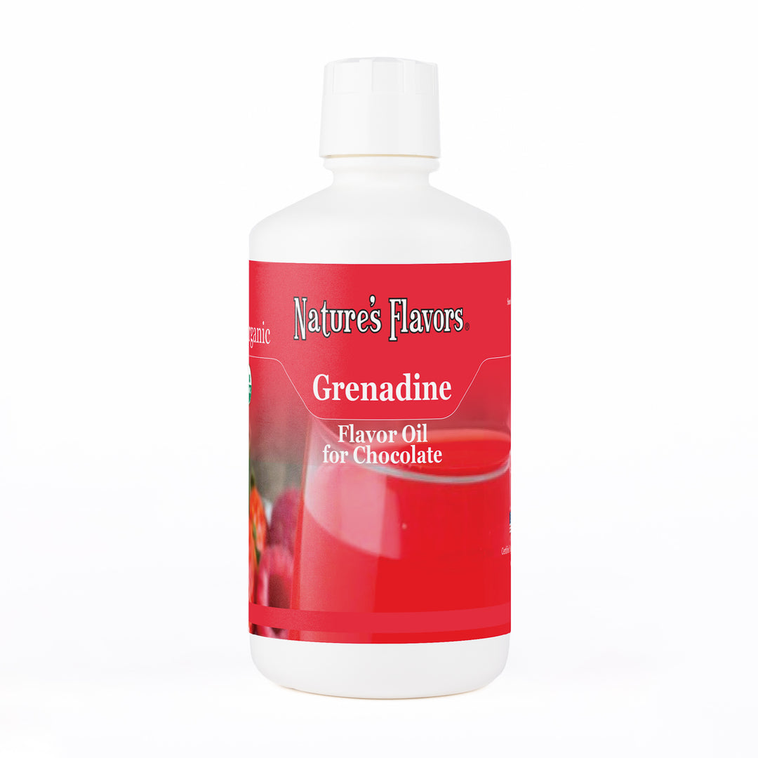 Organic Grenadine Flavor Oil For Chocolate