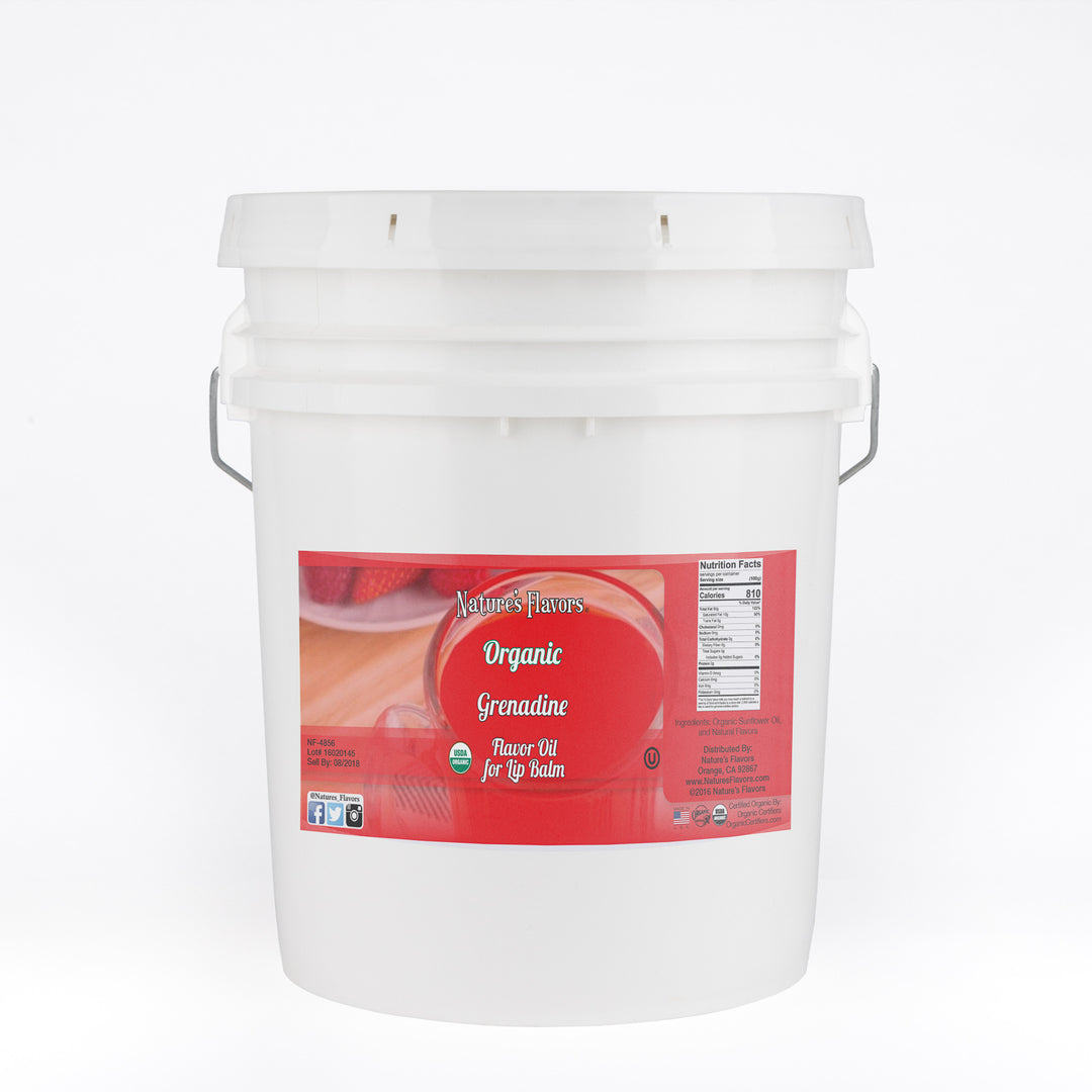 Organic Grenadine Flavor Oil for Lip Balm