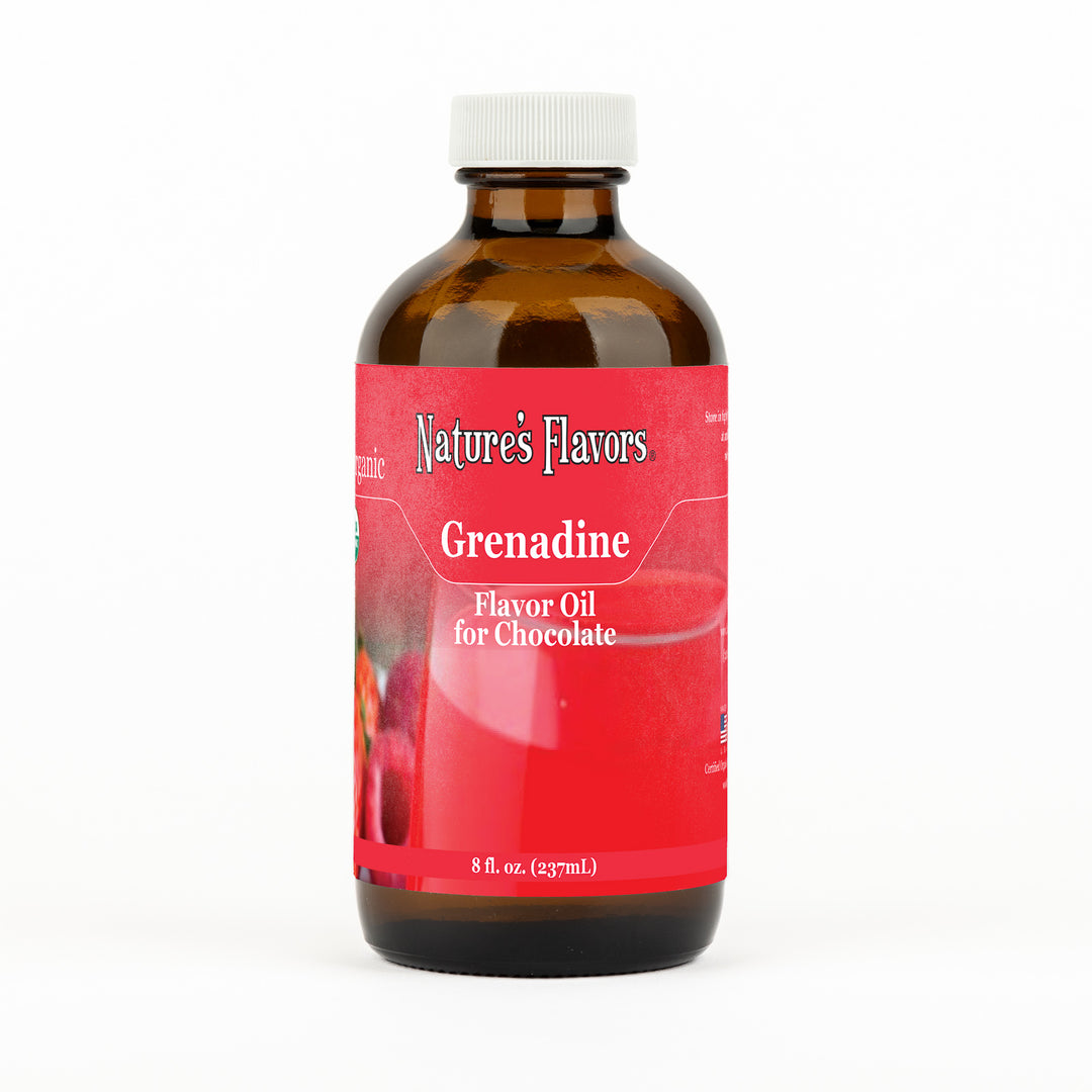 Organic Grenadine Flavor Oil For Chocolate