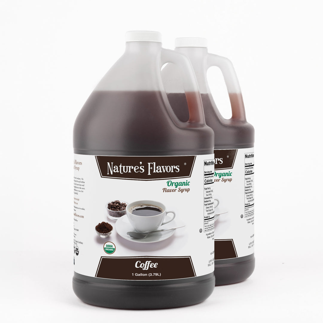 Coffee Flavored Syrup, Organic