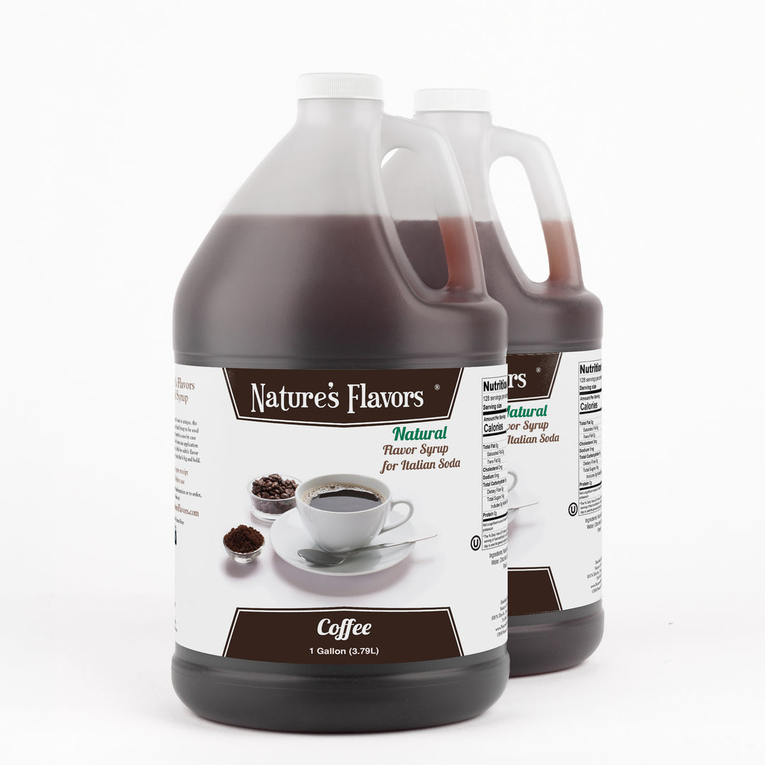 Coffee Italian Soda Syrup, Natural
