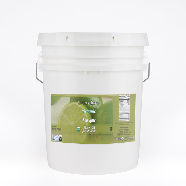 Organic Key Lime Flavor Oil for Lip Balm