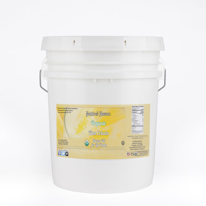 Organic Pina Colada Flavor Oil for Lip Balm