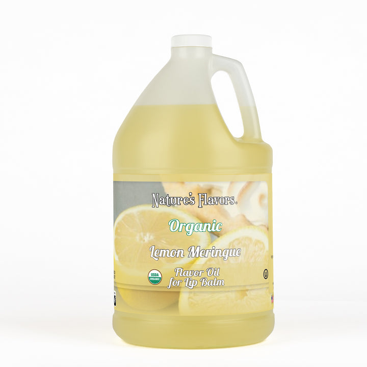 Organic Lemon Meringue Flavor Oil for Lip Balm
