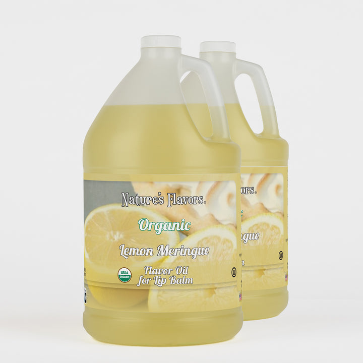 Organic Lemon Meringue Flavor Oil for Lip Balm
