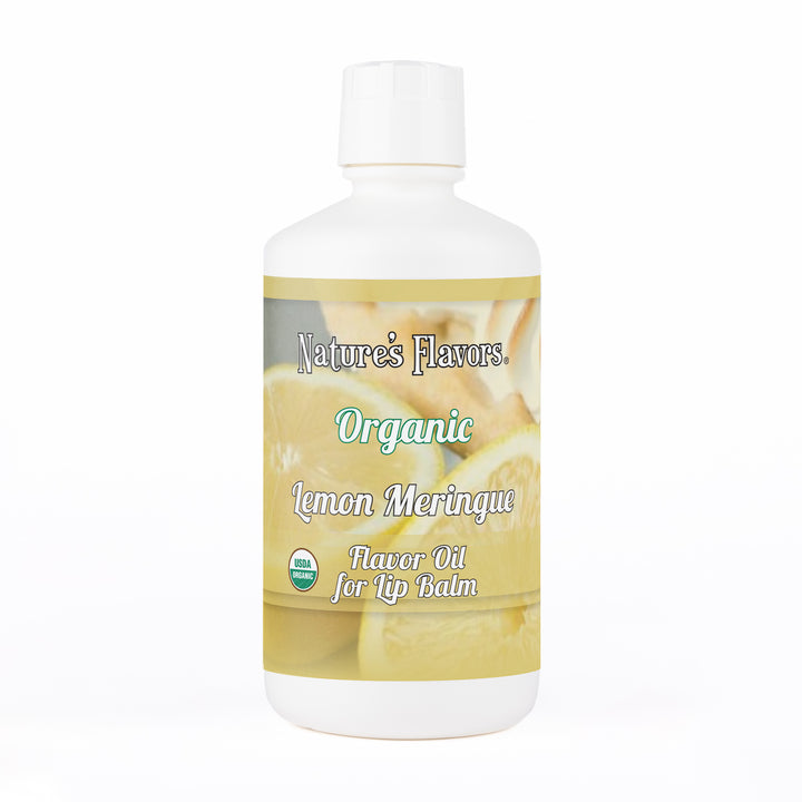 Organic Lemon Meringue Flavor Oil for Lip Balm