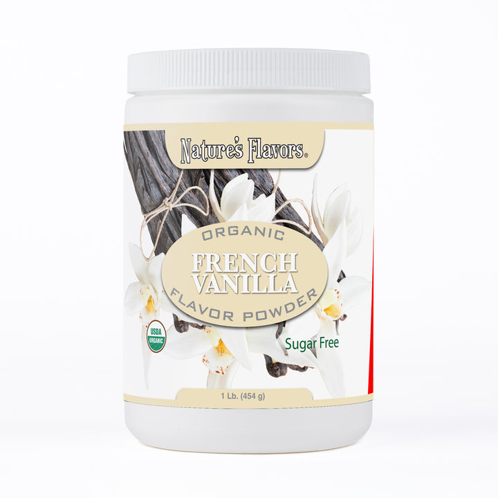 French Vanilla Flavor Powder (Sugar-Free), Organic
