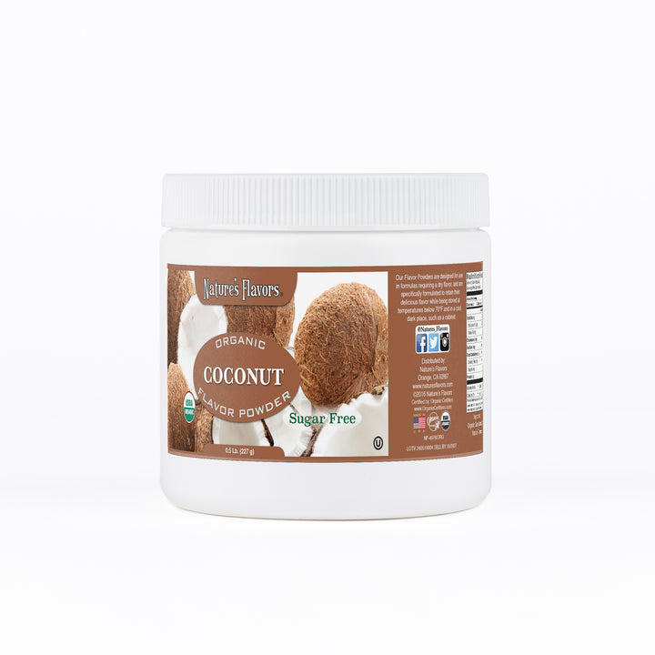 Coconut Flavor Powder (Sugar-Free), Organic