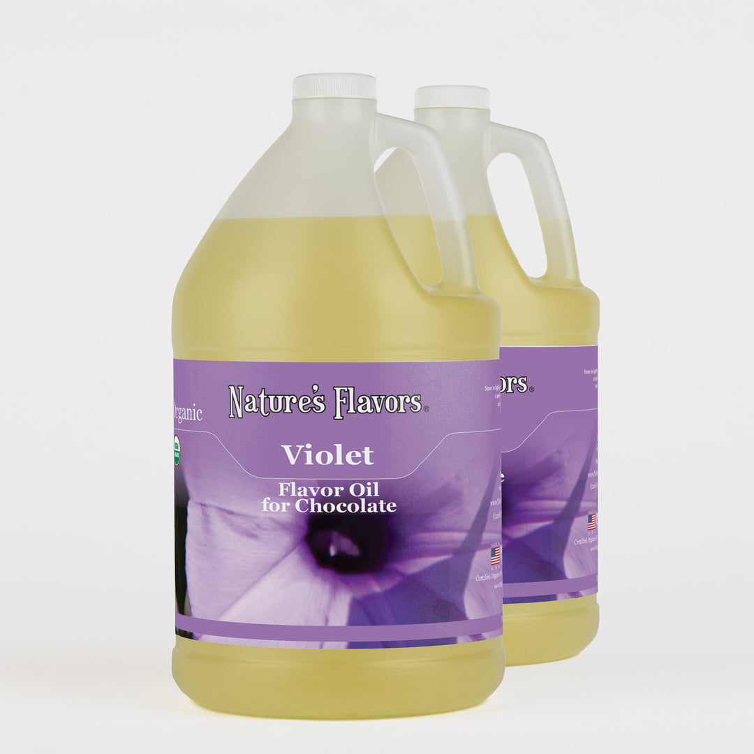 Organic Violet Flavor Oil For Chocolate