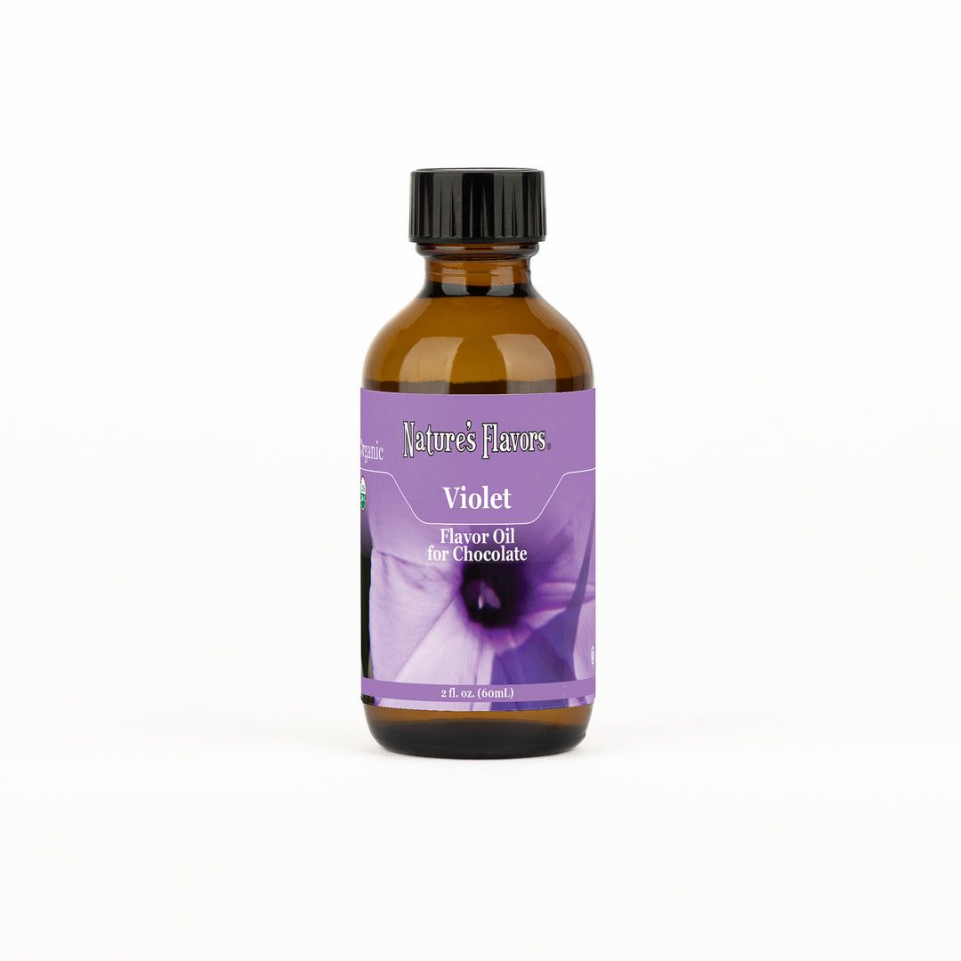 Organic Violet Flavor Oil For Chocolate