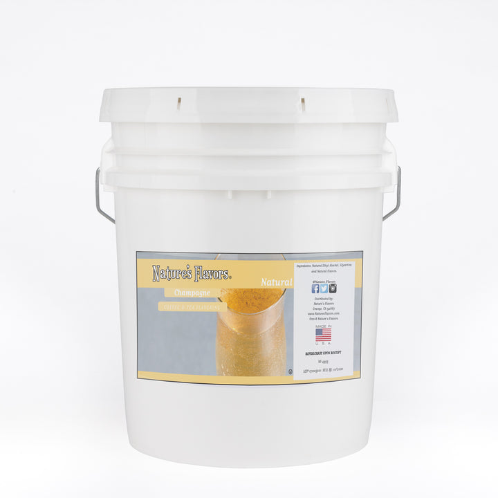 Champagne Coffee and Tea Flavoring - Without Diacetyl