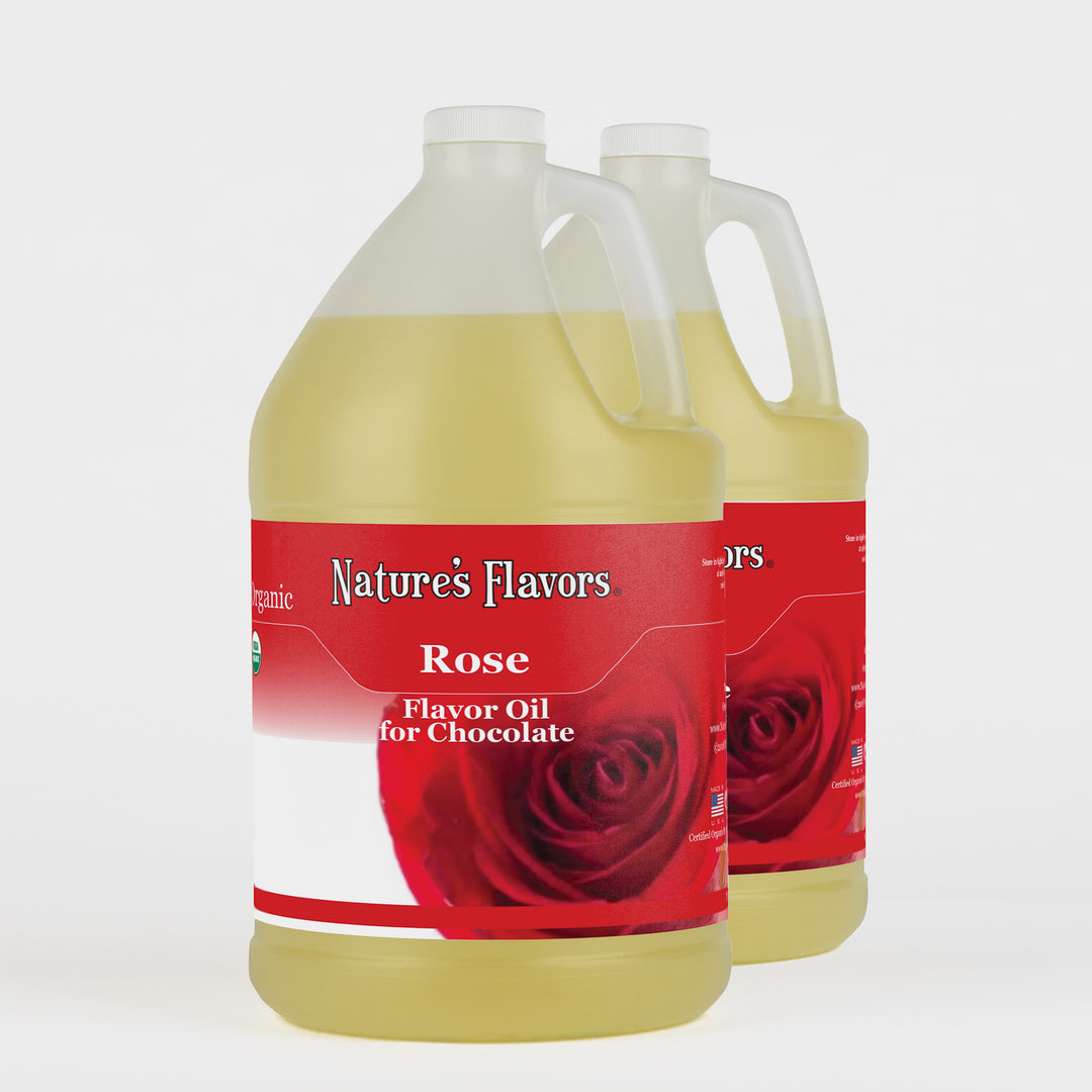 Organic Rose Flavor Oil For Chocolate
