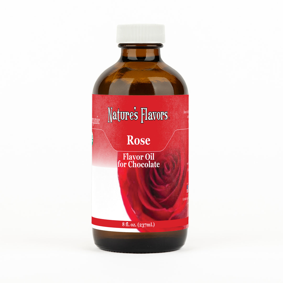 Organic Rose Flavor Oil For Chocolate
