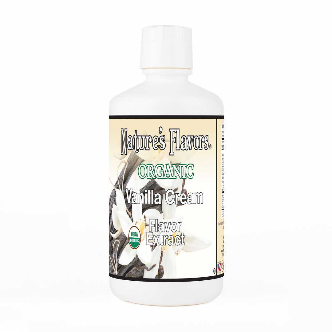 Organic Vanilla Cream Flavor Extract Without Diacetyl