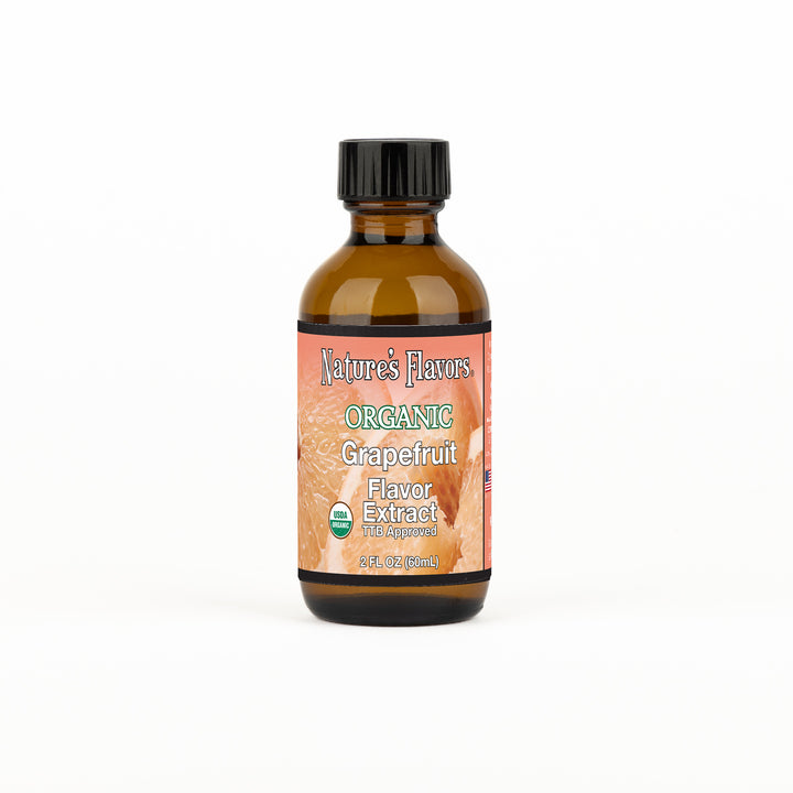 Grapefruit Flavor Extract, Organic - TTB Approved