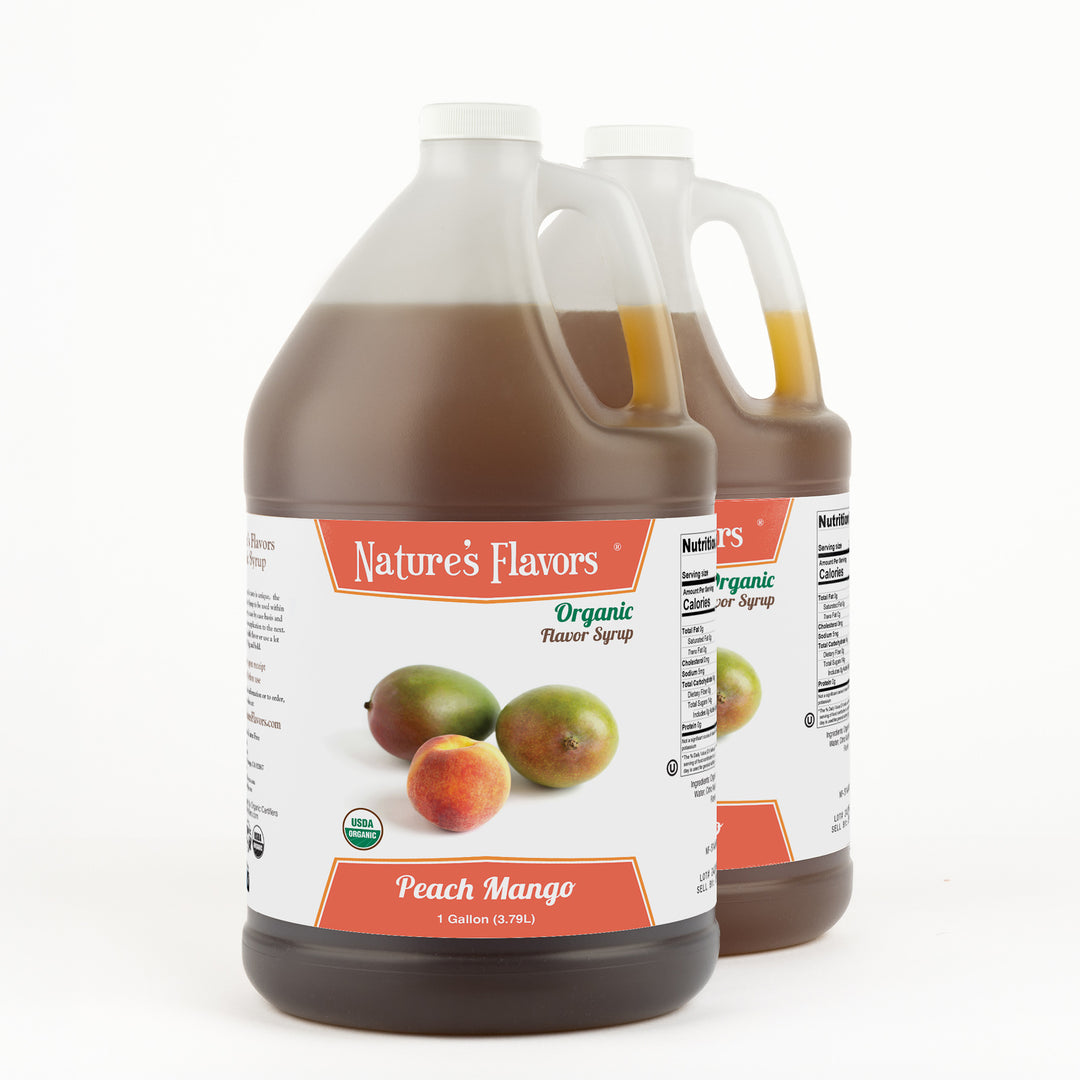 Peach Mango Syrup, Organic