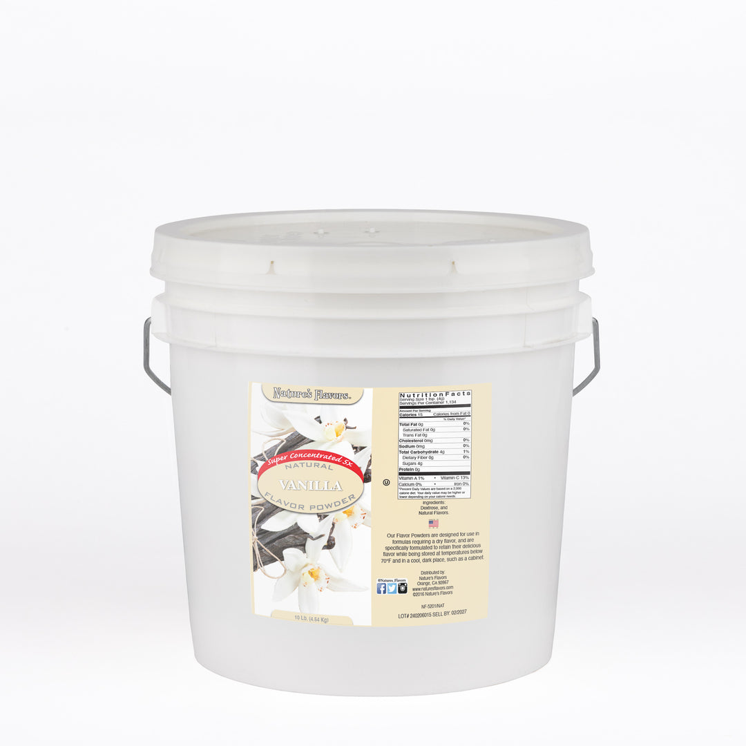 Vanilla Super Concentrated Flavor Powder (5X Fold)