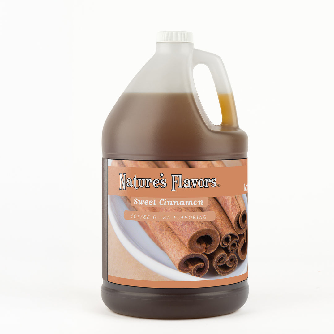 Organic Sweet Cinnamon Coffee and Tea Flavor Without Diacetyl