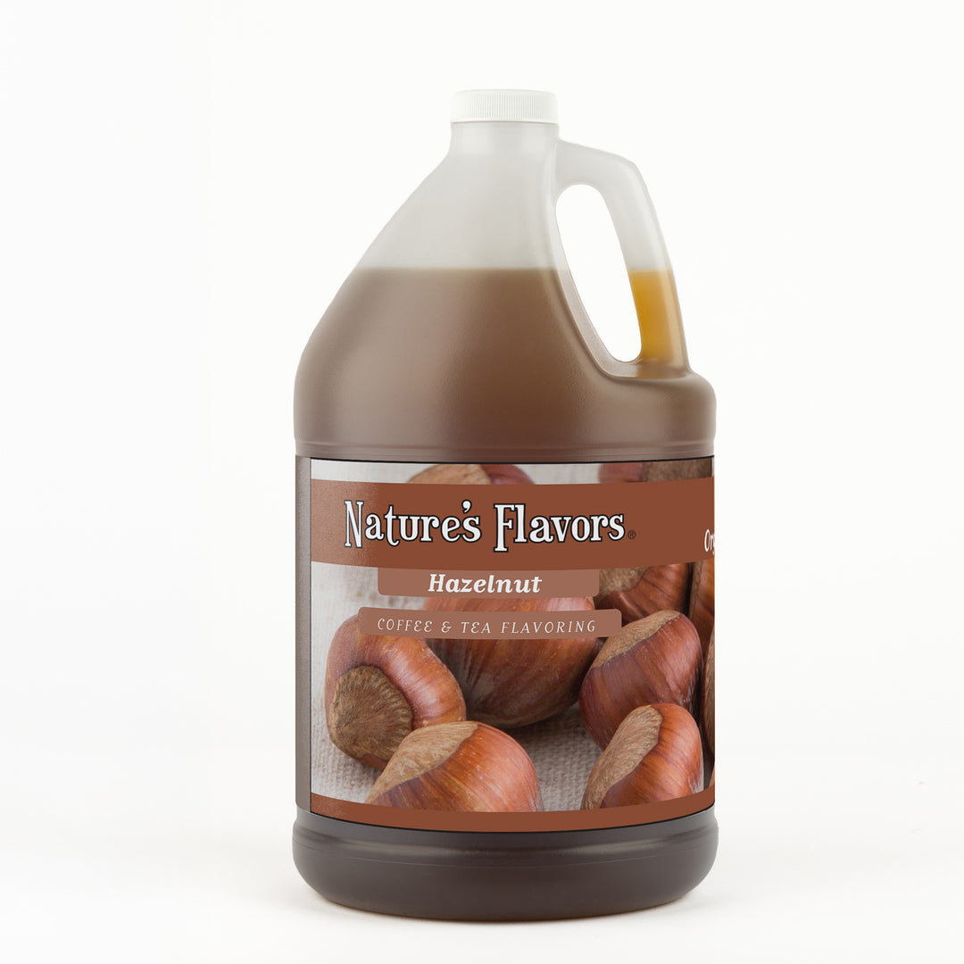 Organic Hazelnut Coffee and Tea Flavoring Without Diacetyl